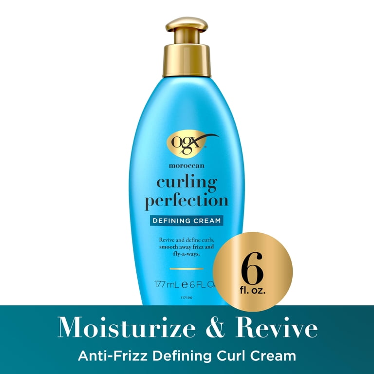 OGX, Argan Oil of Morocco Curling Perfection Curl Cream, 6 fl oz