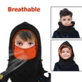 thumbnail image 5 of ASTRAEA 2 Pack Kids Winter Hat Fleece Balaclava Ski Full Neck Warmer Windproof Face Mask, Blue, 5 of 9