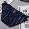 thumbnail image 1 of HUPOM Underwear Panties Briefs Leisure Tie Seamless Waistband Blue M, 1 of 3