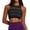 Black, variant on vdgthytj Sports Bra for Women Wireless Crewneck Striped Ribbed Underwear Support Push-Up Gym Workout Racerback Bras(X-Large,White)
