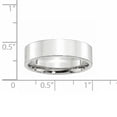 thumbnail image 2 of Primal Gold 14 Karat White Gold 6mm Standard Flat Comfort Fit Band Size 12, 2 of 5