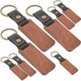 thumbnail image 3 of WHAMVOX Wooden Keychain Blanks for DIY Crafts Multi Color 8pcs Supplies Smooth Surface, 3 of 8