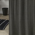 thumbnail image 2 of Park Designs Black Sturbridge Shower Curtain, 2 of 5