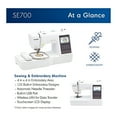 thumbnail image 3 of Brother SE700 Sewing and Embroidery Machine with Exclusive Bonus Bundle, 3 of 10