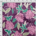 thumbnail image 4 of oneOone Cotton Flex Purple Fabric Abstract Tropical Floral Diy Clothing Quilting Fabric Print Fabric By Yard 40 Inch Wide, 4 of 4