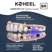 KOHEEL Adjustable Night Mouth Guard for Teeth Grinding, Dental Guard for Nighttime Grinding Teeth 2 Count