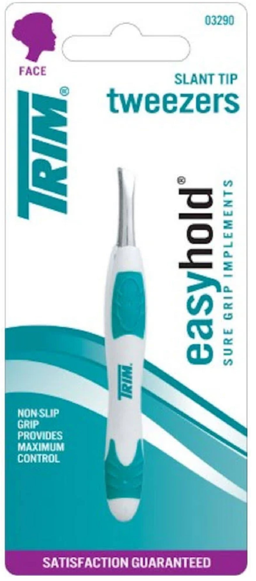 Trim Slant Tip Tweezer 1 ea (Pack of 4)
