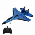 thumbnail image 1 of Kid Boy Gift EPP Foam SU-35 Model Plane Toy Remote Control Airplane RC Glider 26-27s, 1 of 4