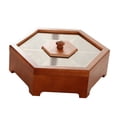 thumbnail image 3 of Caja de madera para guardar aperitivos de boda, decorativa, con tapas, selección Pino, 3 of 8