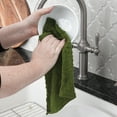 thumbnail image 4 of RITZ Royale Collection 100% Combed Terry Cotton, Kitchen Dish Cloth Set, 3-Pack, Solid, Cactus, 4 of 6
