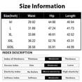 thumbnail image 2 of Mens Casual Corduroy Pants Drawstring Elastic Waist Straight Leg Sweatpants with Pocket Solid Color Outdoor Leisure Winter Trousers Brown XXXL, 2 of 3