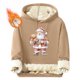 thumbnail image 1 of Sudadera con capucha para hombre, informal, a la moda, con estampado navideño, de manga larga y bolsillo, de poliéster, 1 of 4