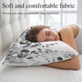 thumbnail image 5 of Grey Eucalyptus Pillow Covers, Linen Long Throw Pillow Case, Watercolor Spring Weeping Botanical Holiday Pillow Protector Decorative Cushion Cover for Living Room/Bedroom 24" x 36", 5 of 8