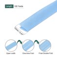 thumbnail image 2 of Uxcell 1/2" Double Fold Bias Tape Polyester Continuous Bulk Bias Tape for Sewing Seaming Light Blue 100 Yards, 2 of 7
