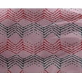 thumbnail image 4 of oneOone Georgette Viscose Fabric Chevron Block Print Fabric BTY 42 Inch Wide, 4 of 4
