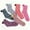 All 6 colors, variant on Gustave 6 Pairs Fuzzy Socks for Women Girl Winter Warm Soft Cozy Fluffy Sleeping Socks Thick Plush Crew Slipper Socks for Home Indoor Christmas DIY Gifts, Mixed colors