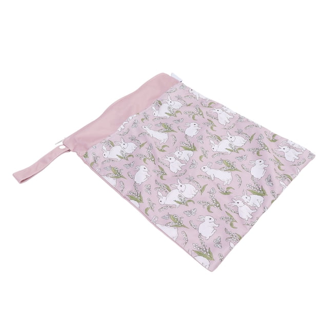 Bolsas secas mojadas, 2 piezas Bolsa de pañales colgante Bolsas húmedas para pañales Bolsa de pañales de tela para bebés Lograr más