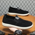 thumbnail image 7 of Men Boat Shoes Slip On Walking Loafers Width Shoes Non Slip Sneakers Lightweight Comfort Fashion Business Work, 40, 7 of 7