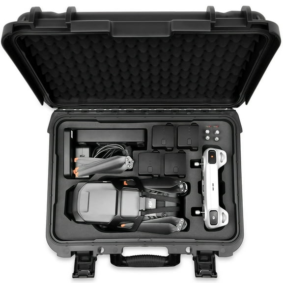 Lekufee Waterproof Hard Case for DJI Mavic 3 Pro/Mavic 3/Classic/Combo,DJI RC/RC 2/RC N1/RC N2 and Other Accessories(Case Only)(Not Fit RC Pro)