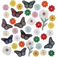 thumbnail image 1 of Appliques de Fleurs Patchs Brodés à Repasser, 1 of 5
