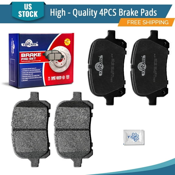 YXPCARS 4PCS Ceramic Brake Pads(Front) for Toyota Avalon Solara Camry Lexus ES300 RX300 (D707)