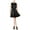 Black - deepblack, variant on maison Jules Womens Tuxedo A-line Dress, Black, Small