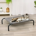 thumbnail image 2 of FurHaven Pet Products Elevated Cot Pet Bed - Graphite Gray, Small, 2 of 13