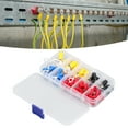 thumbnail image 3 of Connecteur de Fil, 10 Spécifications Conductivité Électrique PVC Cuivre Rouge Facile à Ranger 102 Pcs pour Électrique, 3 of 8
