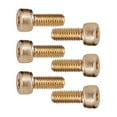 thumbnail image 1 of Tornillo hexagonal de sillín de puente de trémolo dorado perfke Tornillos de silla de montar de la guitarra eléctrica, 1 of 6