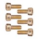 thumbnail image 1 of 6 Uds Tornillos Hexagonales Tuerca de Bloqueo Trémolo Puente Sillines para Guitarra Eléctrica oro, 1 of 6