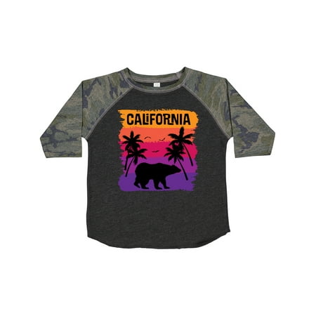

Inktastic California Sunset Vacation Beach Gift Toddler Toddler Girl T-Shirt