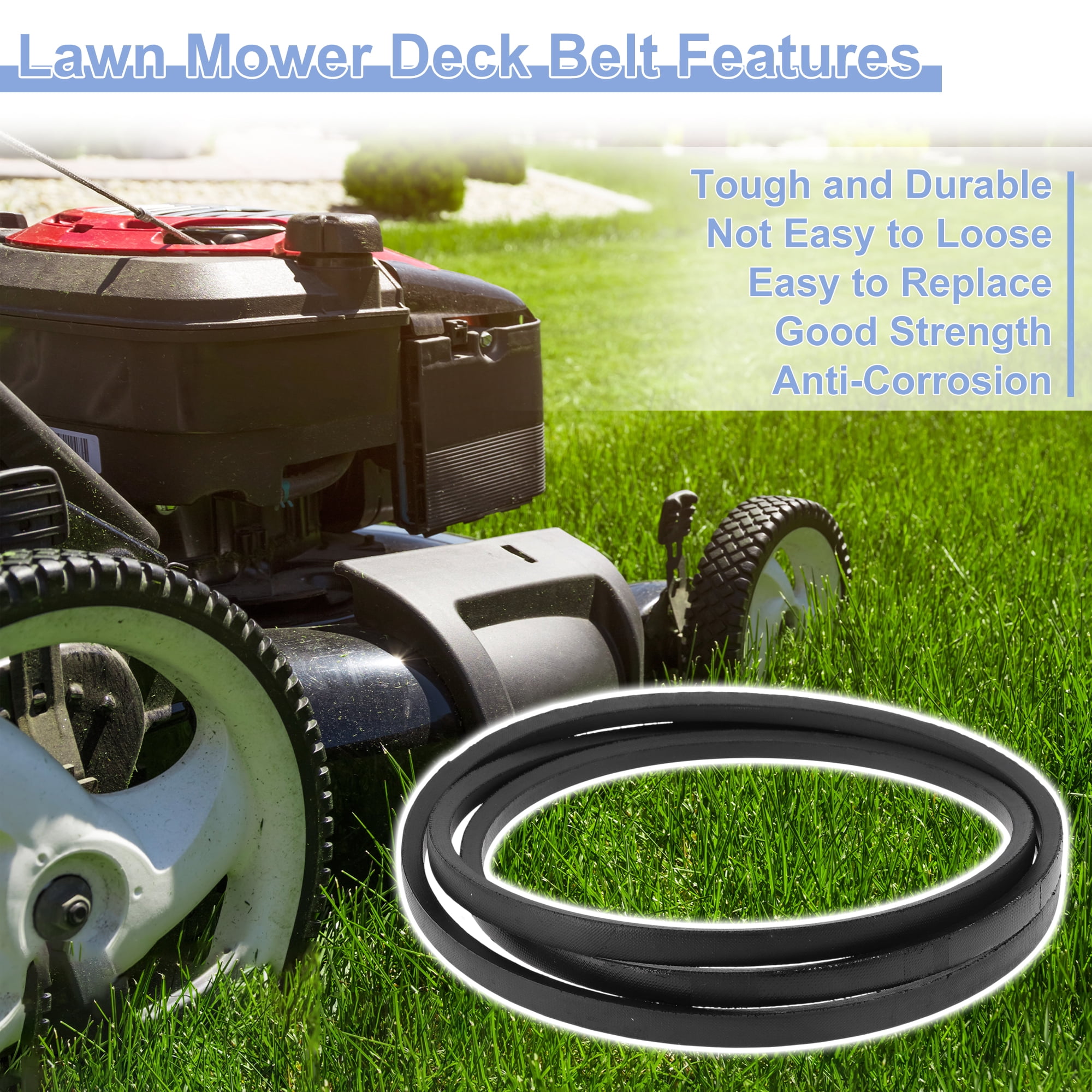 Unique Bargains Lawn Mower Deck Belt for Husqvarna Rider R316T and Other Models