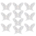 thumbnail image 1 of 10pcs encaje apliques bordados mariposas forma decoraciones de vestido de novia, 1 of 6