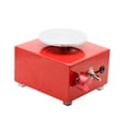 thumbnail image 4 of Mini Turntables Pottery Wheel Pottery Machine Electric Pottery Wheel DIY Craft Potter's Wheel Ceramic Tools Clay Tools With Tray, 4 of 6
