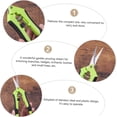 thumbnail image 3 of Professional Garden Pruning Shears 5pcs Plastic Handle Scissors Scissors Pruning Gardening for Bonsai Plant Trimming Pruning, 3 of 5