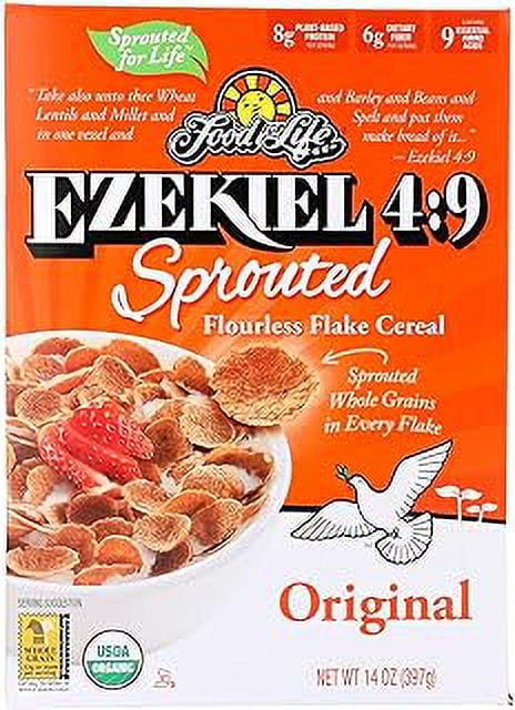 Food for Life Sprouted Whole Grain Cereal Variety Pack 16oz 4 Pack