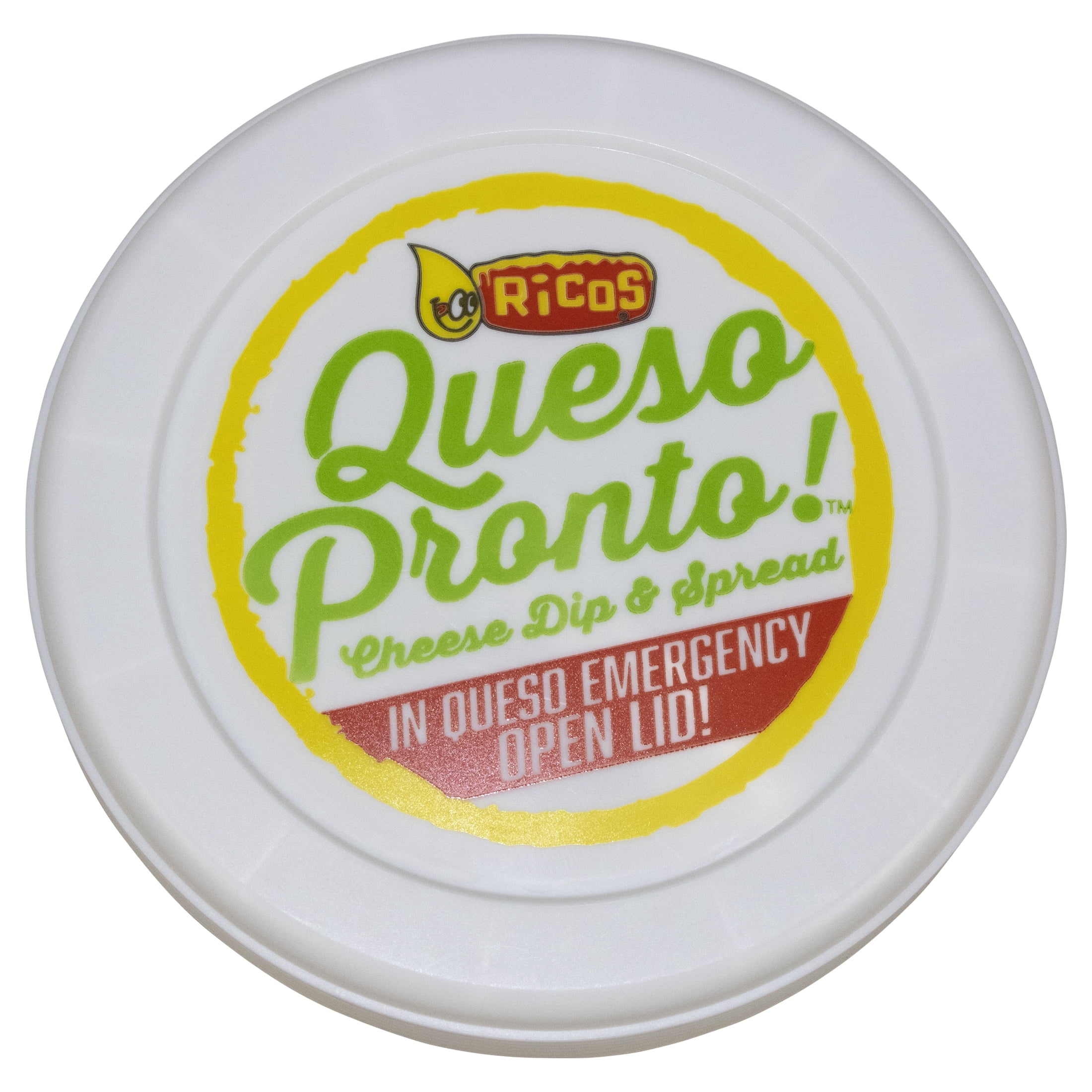 Ricos® Queso Pronto Mild Cheese Dip & Spread with Green Chiles, 15 oz, Tub, Shelf-Stable