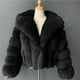 thumbnail image 5 of Puntoco Chaqueta De Invierno De Talla Grande Para Mujer, Cálida, Holgada, Con Cuello Levantado Y Pelo De Felpa, 5 of 5
