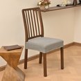 thumbnail image 3 of RUINIXCW Chair Seat Covers For Dining Chairs Dining Room Chair Seat Anti-Dust Stretch Fit Removable Washable Slipcovers Kitchen Chair Covers, 3 of 9