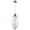 Brushed Nickel, variant on AC10711-Artcraft Lighting-Lux-1 Light Pendant in Modern Style-7 Inches Wide by 19 Inches High     -Traditional Installation