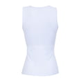 thumbnail image 3 of Top George para Mujer, Blanco Tirante Ancho Talla G, 3 of 4