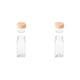 thumbnail image 2 of Bearachild Glass Spice Jar Empty Square Seasoning Condiment Household Tool Restaurant Bottle Picnic Cooking Pepper Barbecue Storage 120ml 2piezas, 2 of 6