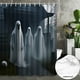 thumbnail image 5 of Cortina de Ducha de Halloween, Decoración de Baño, Tela Divisoria, Impresión Digital, Cortina Impermeable para Baño con Ganchos, Sin Perforaciones, 5 of 6