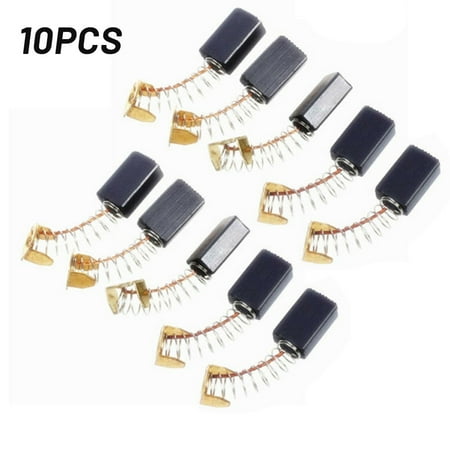 

10Pcs Angle Grinder Motor Carbon Brushes Replacement Part For Power Tool