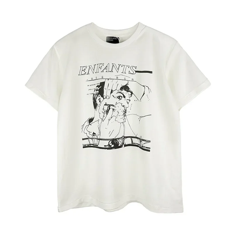 ENFANTS RICHES DÉPRIMÉS erd ブラックTシャツ Enfants Riches Déprimes Black ERD Records Logo T Shirt Small