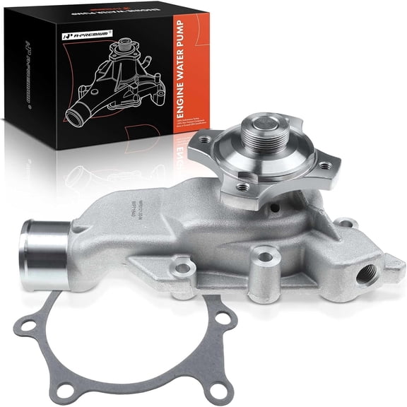 A-Premium Engine Water Pump Kit Gasket Compatible with Jeep Grand Cherokee 1999-2004 Wrangler 2000-2006 4.0L L6 AW7164