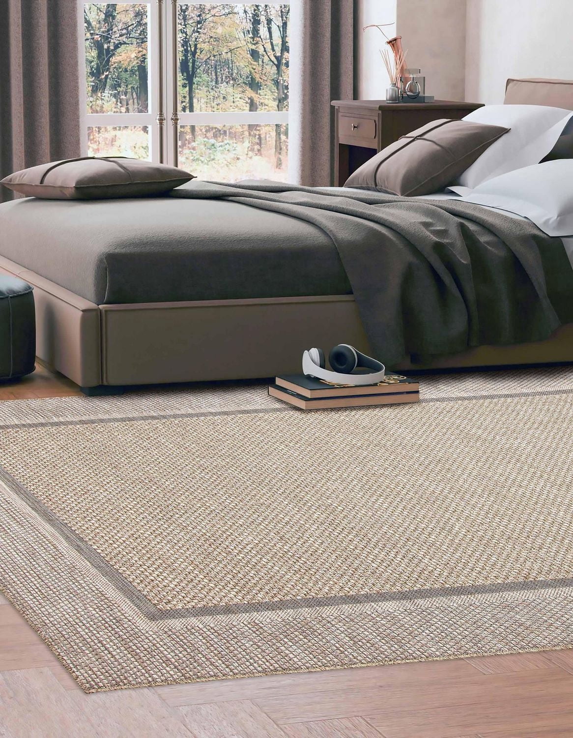 ECARPET Brooks Style bord de mer Tapis pour salon, chambre, salle à manger, entrée, couloir et plus encore.
