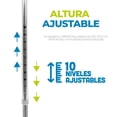 thumbnail image 3 of Baston Ortopedico Doble Apoyo De 4 Patas Aluminio Ajustable, 3 of 7