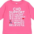 thumbnail image 4 of Inktastic Chd Awareness Month Boys or Girls Long Sleeve Toddler T-Shirt, 4 of 5