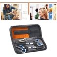 thumbnail image 3 of Professional Hairdressing Scissors Barber Hair Scissors 11 Pcs Hairdressing Scissors Kit Stainless Steel Left Handed Hair Cutting Scissors For Salon Barbers Men Women And Kids Home, 3 of 5